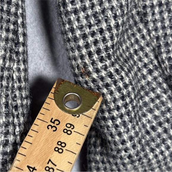 Harris Tweed Women's Plaid Houndstooth Jacket Blazer 7/8 Limited Edition Paris - Picture 13 of 14
